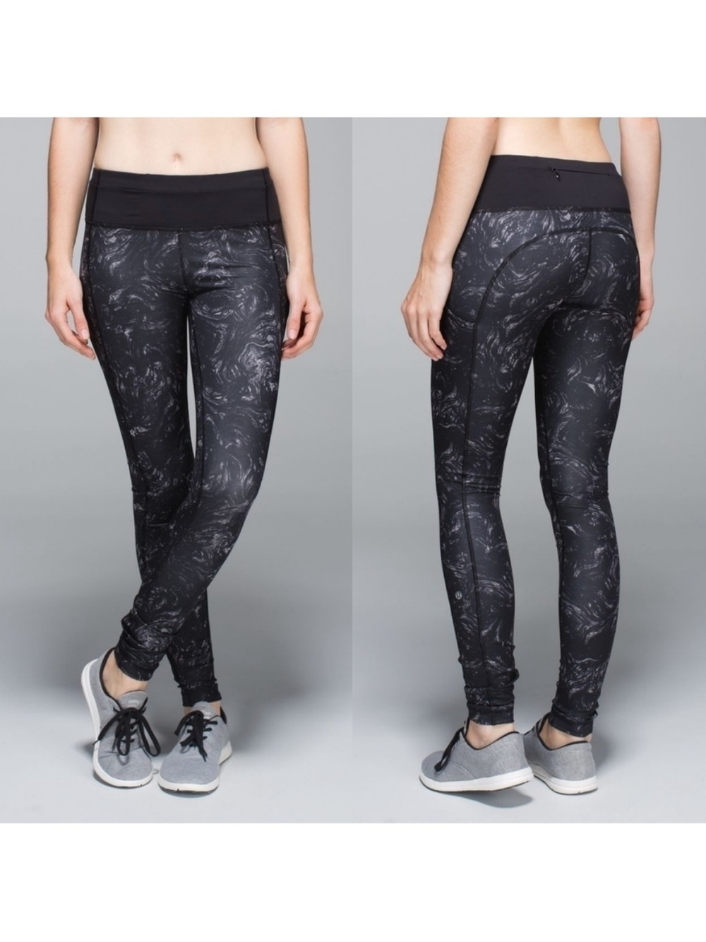 Lululemon Speed Tight Arsenal Ambient Grey Black